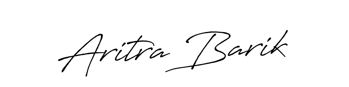 Design your own signature with our free online signature maker. With this signature software, you can create a handwritten (Antro_Vectra_Bolder) signature for name Aritra Barik. Aritra Barik signature style 7 images and pictures png