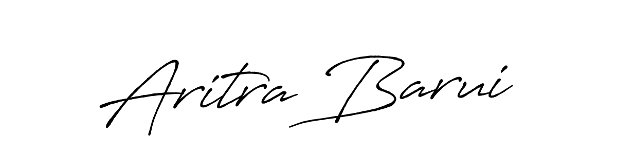 Use a signature maker to create a handwritten signature online. With this signature software, you can design (Antro_Vectra_Bolder) your own signature for name Aritra Barui. Aritra Barui signature style 7 images and pictures png