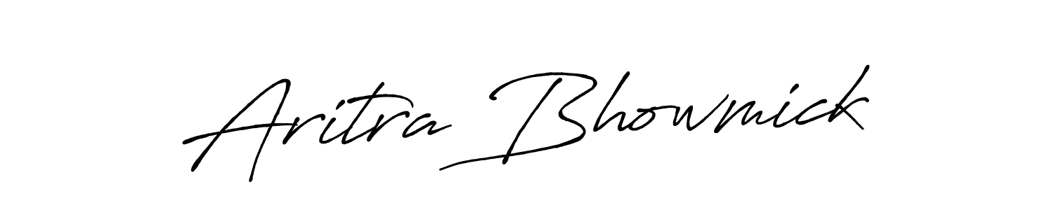 Similarly Antro_Vectra_Bolder is the best handwritten signature design. Signature creator online .You can use it as an online autograph creator for name Aritra Bhowmick. Aritra Bhowmick signature style 7 images and pictures png