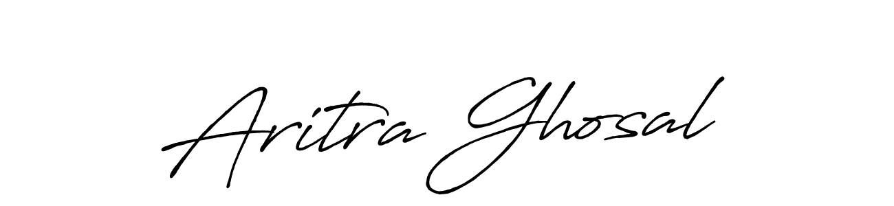Antro_Vectra_Bolder is a professional signature style that is perfect for those who want to add a touch of class to their signature. It is also a great choice for those who want to make their signature more unique. Get Aritra Ghosal name to fancy signature for free. Aritra Ghosal signature style 7 images and pictures png