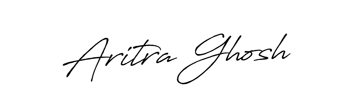 Make a beautiful signature design for name Aritra Ghosh. With this signature (Antro_Vectra_Bolder) style, you can create a handwritten signature for free. Aritra Ghosh signature style 7 images and pictures png