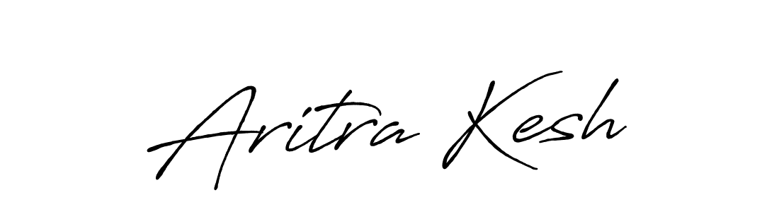 How to make Aritra Kesh name signature. Use Antro_Vectra_Bolder style for creating short signs online. This is the latest handwritten sign. Aritra Kesh signature style 7 images and pictures png