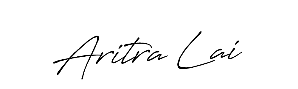 Design your own signature with our free online signature maker. With this signature software, you can create a handwritten (Antro_Vectra_Bolder) signature for name Aritra Lai. Aritra Lai signature style 7 images and pictures png