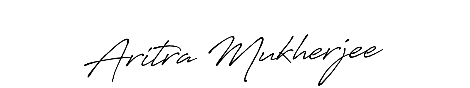 Design your own signature with our free online signature maker. With this signature software, you can create a handwritten (Antro_Vectra_Bolder) signature for name Aritra Mukherjee. Aritra Mukherjee signature style 7 images and pictures png