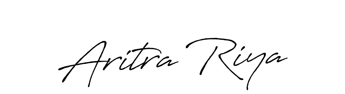 It looks lik you need a new signature style for name Aritra Riya. Design unique handwritten (Antro_Vectra_Bolder) signature with our free signature maker in just a few clicks. Aritra Riya signature style 7 images and pictures png