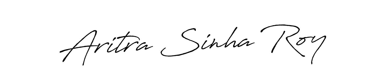 Make a beautiful signature design for name Aritra Sinha Roy. With this signature (Antro_Vectra_Bolder) style, you can create a handwritten signature for free. Aritra Sinha Roy signature style 7 images and pictures png