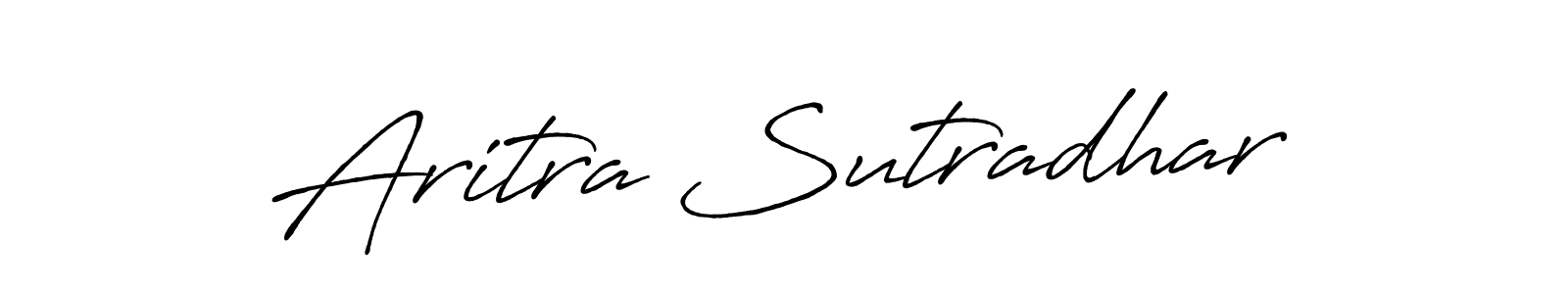 Aritra Sutradhar stylish signature style. Best Handwritten Sign (Antro_Vectra_Bolder) for my name. Handwritten Signature Collection Ideas for my name Aritra Sutradhar. Aritra Sutradhar signature style 7 images and pictures png
