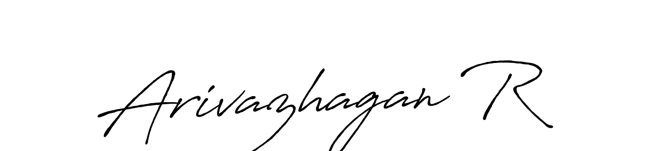 You can use this online signature creator to create a handwritten signature for the name Arivazhagan R. This is the best online autograph maker. Arivazhagan R signature style 7 images and pictures png