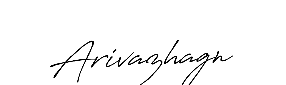 Design your own signature with our free online signature maker. With this signature software, you can create a handwritten (Antro_Vectra_Bolder) signature for name Arivazhagn. Arivazhagn signature style 7 images and pictures png