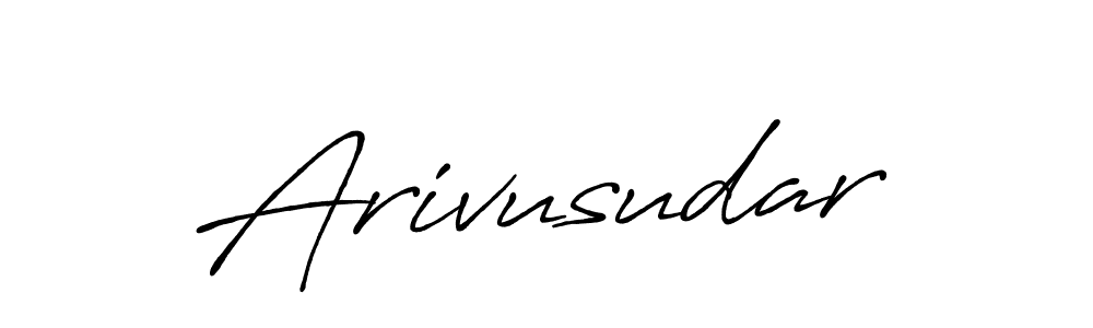 You should practise on your own different ways (Antro_Vectra_Bolder) to write your name (Arivusudar) in signature. don't let someone else do it for you. Arivusudar signature style 7 images and pictures png