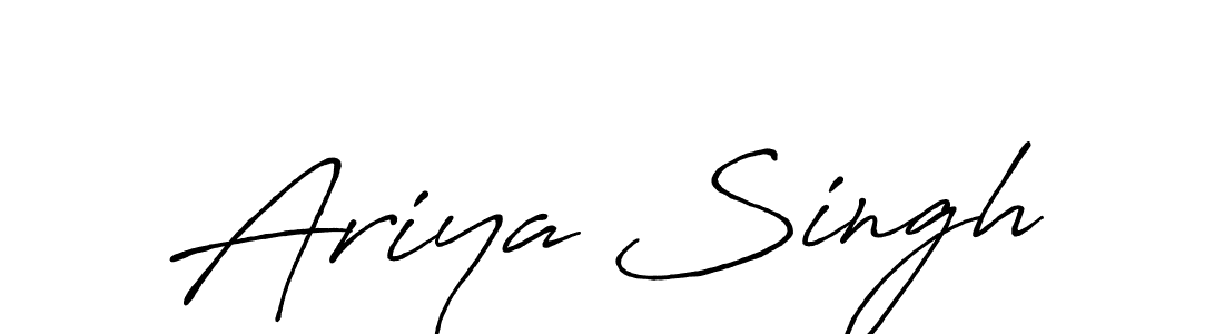 You can use this online signature creator to create a handwritten signature for the name Ariya Singh. This is the best online autograph maker. Ariya Singh signature style 7 images and pictures png