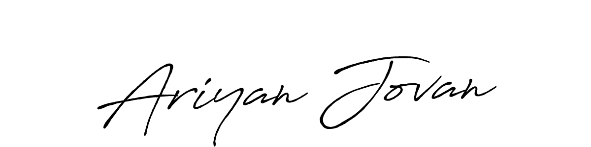 Antro_Vectra_Bolder is a professional signature style that is perfect for those who want to add a touch of class to their signature. It is also a great choice for those who want to make their signature more unique. Get Ariyan Jovan name to fancy signature for free. Ariyan Jovan signature style 7 images and pictures png