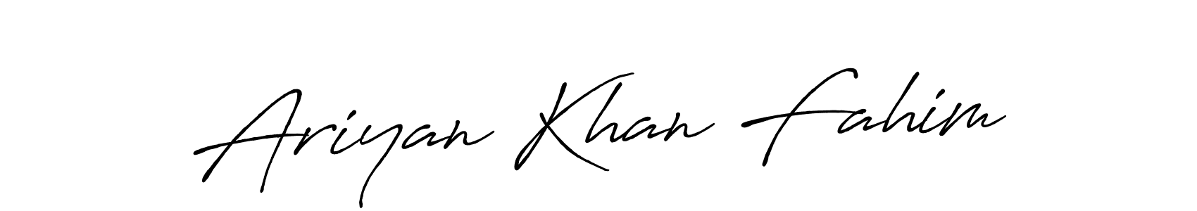 You can use this online signature creator to create a handwritten signature for the name Ariyan Khan Fahim. This is the best online autograph maker. Ariyan Khan Fahim signature style 7 images and pictures png