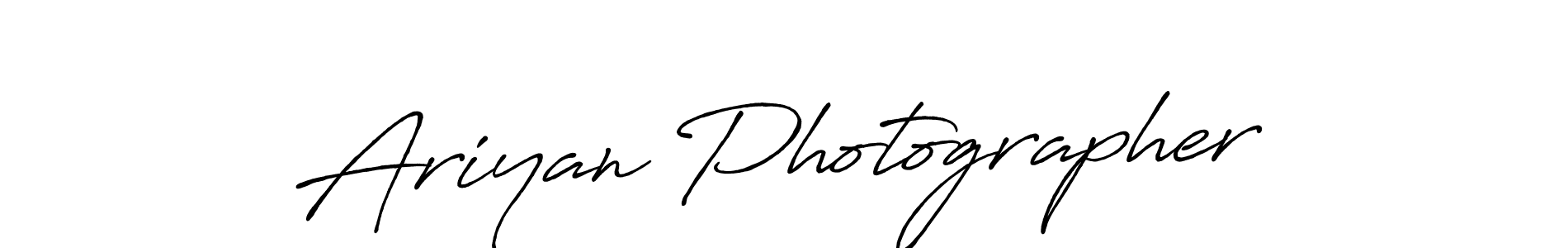 It looks lik you need a new signature style for name Ariyan Photographer. Design unique handwritten (Antro_Vectra_Bolder) signature with our free signature maker in just a few clicks. Ariyan Photographer signature style 7 images and pictures png