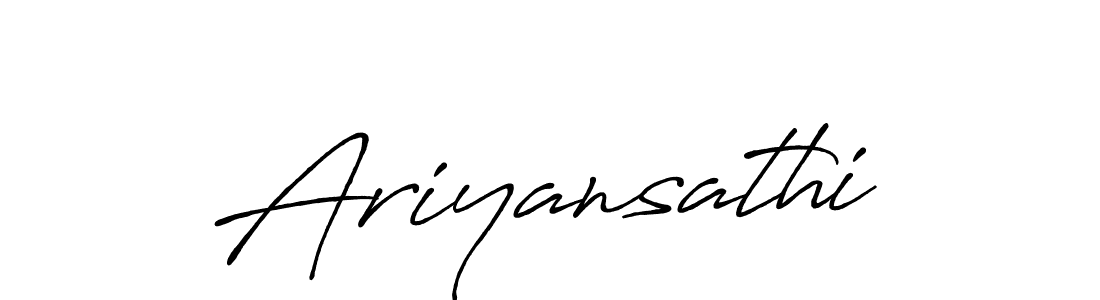 Antro_Vectra_Bolder is a professional signature style that is perfect for those who want to add a touch of class to their signature. It is also a great choice for those who want to make their signature more unique. Get Ariyansathi name to fancy signature for free. Ariyansathi signature style 7 images and pictures png