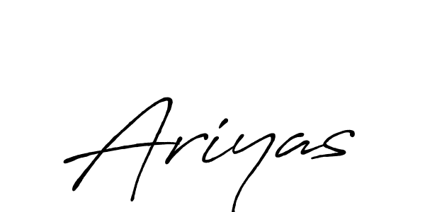 if you are searching for the best signature style for your name Ariyas. so please give up your signature search. here we have designed multiple signature styles  using Antro_Vectra_Bolder. Ariyas signature style 7 images and pictures png