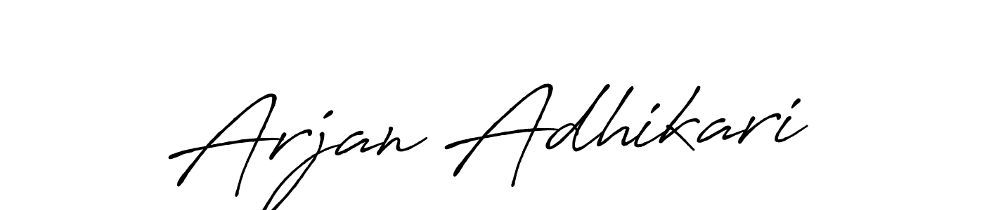 How to Draw Arjan Adhikari signature style? Antro_Vectra_Bolder is a latest design signature styles for name Arjan Adhikari. Arjan Adhikari signature style 7 images and pictures png