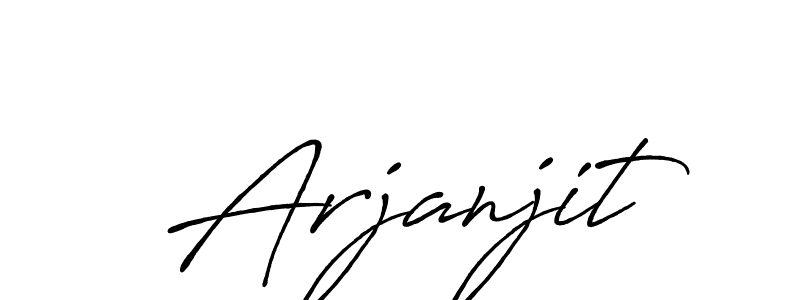 Also You can easily find your signature by using the search form. We will create Arjanjit name handwritten signature images for you free of cost using Antro_Vectra_Bolder sign style. Arjanjit signature style 7 images and pictures png