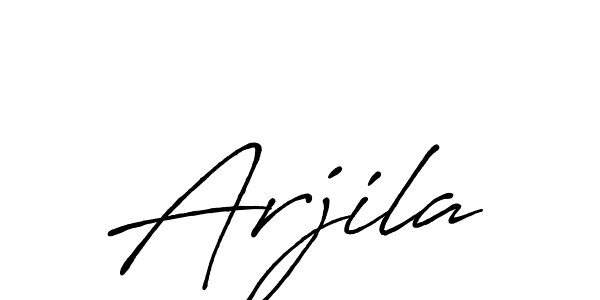 if you are searching for the best signature style for your name Arjila. so please give up your signature search. here we have designed multiple signature styles  using Antro_Vectra_Bolder. Arjila signature style 7 images and pictures png