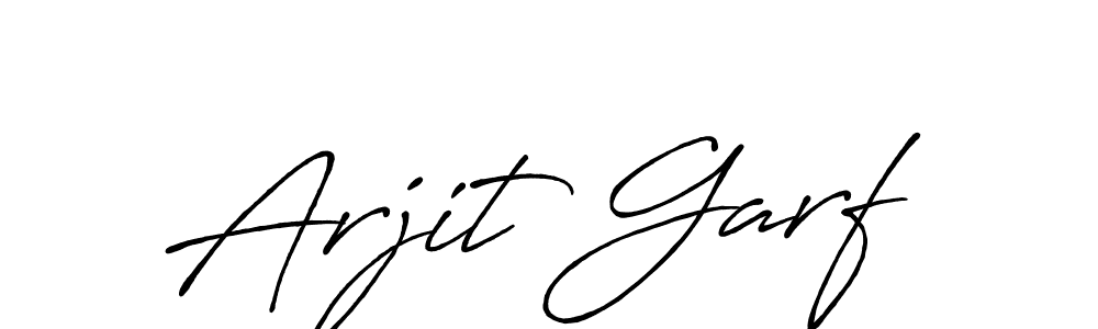 Arjit Garf stylish signature style. Best Handwritten Sign (Antro_Vectra_Bolder) for my name. Handwritten Signature Collection Ideas for my name Arjit Garf. Arjit Garf signature style 7 images and pictures png