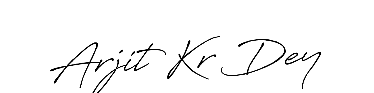 You can use this online signature creator to create a handwritten signature for the name Arjit Kr Dey. This is the best online autograph maker. Arjit Kr Dey signature style 7 images and pictures png