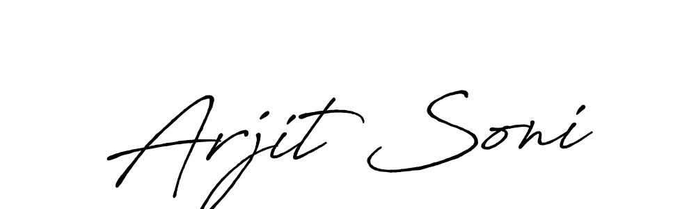 if you are searching for the best signature style for your name Arjit Soni. so please give up your signature search. here we have designed multiple signature styles  using Antro_Vectra_Bolder. Arjit Soni signature style 7 images and pictures png