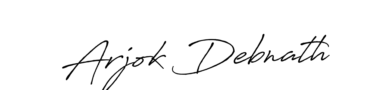 Once you've used our free online signature maker to create your best signature Antro_Vectra_Bolder style, it's time to enjoy all of the benefits that Arjok Debnath name signing documents. Arjok Debnath signature style 7 images and pictures png