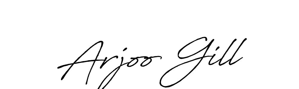 Best and Professional Signature Style for Arjoo Gill. Antro_Vectra_Bolder Best Signature Style Collection. Arjoo Gill signature style 7 images and pictures png