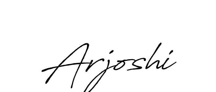 Here are the top 10 professional signature styles for the name Arjoshi. These are the best autograph styles you can use for your name. Arjoshi signature style 7 images and pictures png
