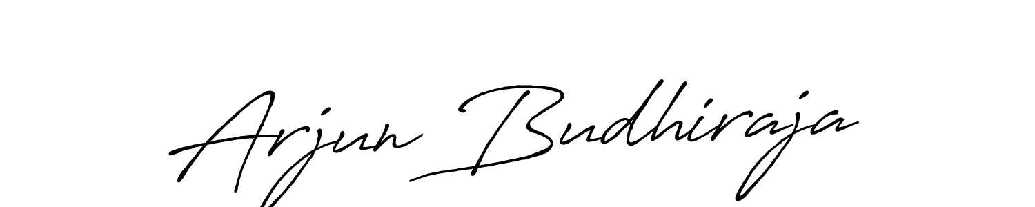 Use a signature maker to create a handwritten signature online. With this signature software, you can design (Antro_Vectra_Bolder) your own signature for name Arjun Budhiraja. Arjun Budhiraja signature style 7 images and pictures png