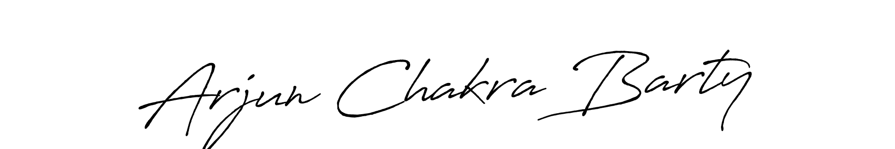 Make a beautiful signature design for name Arjun Chakra Barty. With this signature (Antro_Vectra_Bolder) style, you can create a handwritten signature for free. Arjun Chakra Barty signature style 7 images and pictures png