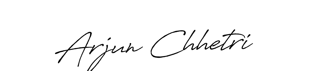 Arjun Chhetri stylish signature style. Best Handwritten Sign (Antro_Vectra_Bolder) for my name. Handwritten Signature Collection Ideas for my name Arjun Chhetri. Arjun Chhetri signature style 7 images and pictures png