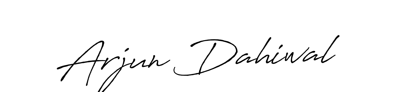 This is the best signature style for the Arjun Dahiwal name. Also you like these signature font (Antro_Vectra_Bolder). Mix name signature. Arjun Dahiwal signature style 7 images and pictures png