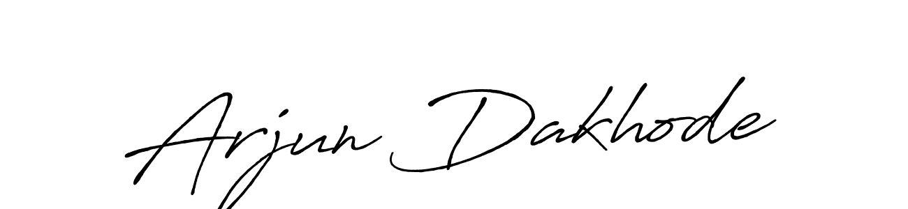 Make a short Arjun Dakhode signature style. Manage your documents anywhere anytime using Antro_Vectra_Bolder. Create and add eSignatures, submit forms, share and send files easily. Arjun Dakhode signature style 7 images and pictures png