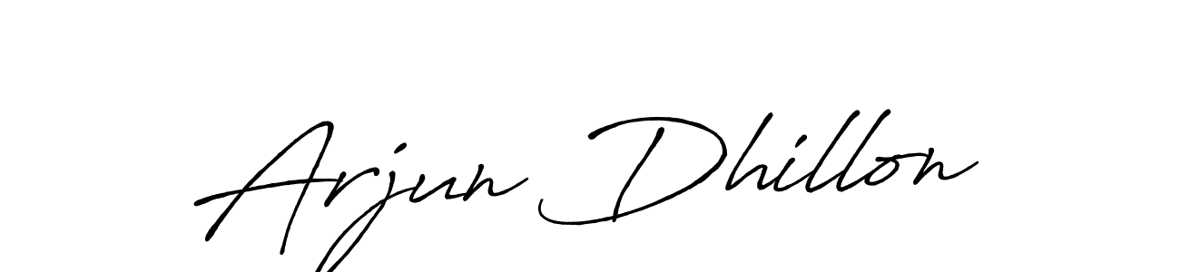 Here are the top 10 professional signature styles for the name Arjun Dhillon. These are the best autograph styles you can use for your name. Arjun Dhillon signature style 7 images and pictures png