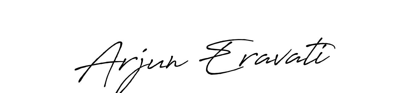 Arjun Eravati stylish signature style. Best Handwritten Sign (Antro_Vectra_Bolder) for my name. Handwritten Signature Collection Ideas for my name Arjun Eravati. Arjun Eravati signature style 7 images and pictures png