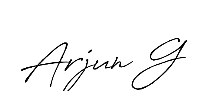 Use a signature maker to create a handwritten signature online. With this signature software, you can design (Antro_Vectra_Bolder) your own signature for name Arjun G. Arjun G signature style 7 images and pictures png