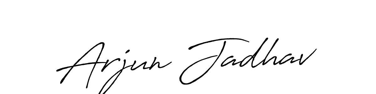 You should practise on your own different ways (Antro_Vectra_Bolder) to write your name (Arjun Jadhav) in signature. don't let someone else do it for you. Arjun Jadhav signature style 7 images and pictures png