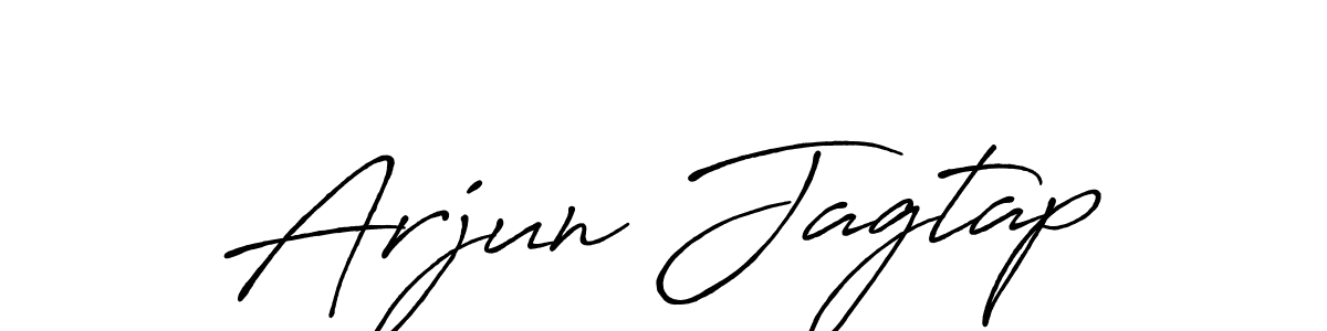 How to make Arjun Jagtap signature? Antro_Vectra_Bolder is a professional autograph style. Create handwritten signature for Arjun Jagtap name. Arjun Jagtap signature style 7 images and pictures png
