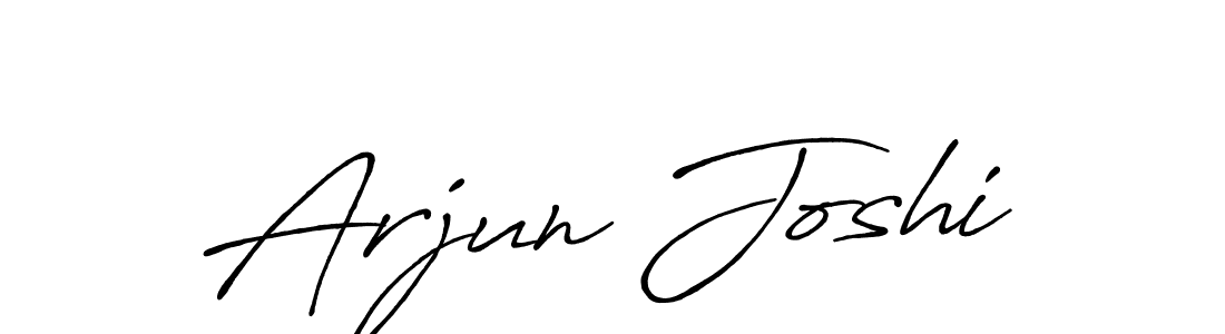 Use a signature maker to create a handwritten signature online. With this signature software, you can design (Antro_Vectra_Bolder) your own signature for name Arjun Joshi. Arjun Joshi signature style 7 images and pictures png