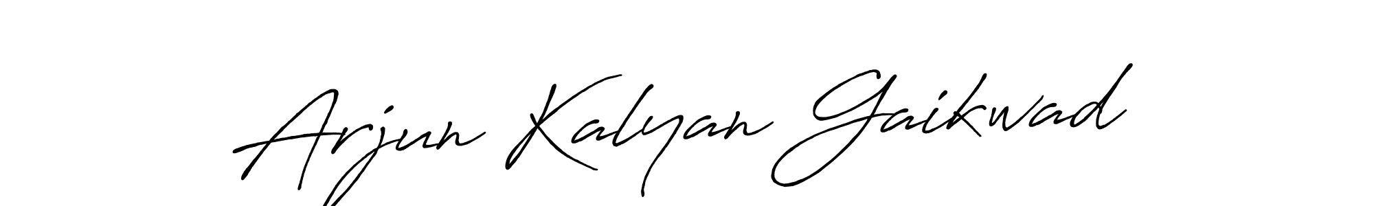 How to make Arjun Kalyan Gaikwad signature? Antro_Vectra_Bolder is a professional autograph style. Create handwritten signature for Arjun Kalyan Gaikwad name. Arjun Kalyan Gaikwad signature style 7 images and pictures png