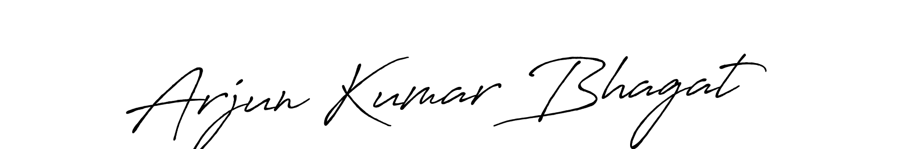 How to make Arjun Kumar Bhagat signature? Antro_Vectra_Bolder is a professional autograph style. Create handwritten signature for Arjun Kumar Bhagat name. Arjun Kumar Bhagat signature style 7 images and pictures png