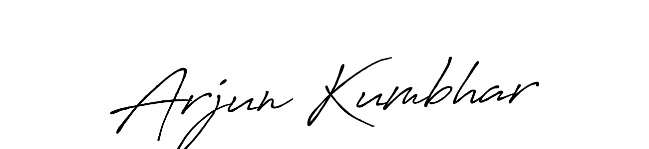 You can use this online signature creator to create a handwritten signature for the name Arjun Kumbhar. This is the best online autograph maker. Arjun Kumbhar signature style 7 images and pictures png