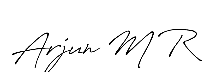 Make a beautiful signature design for name Arjun M R. Use this online signature maker to create a handwritten signature for free. Arjun M R signature style 7 images and pictures png