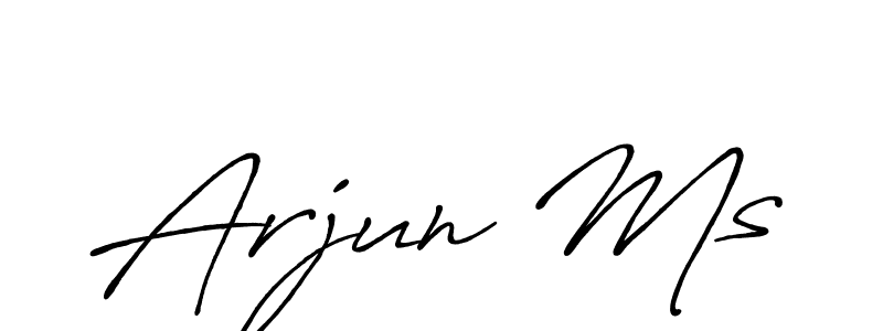 Here are the top 10 professional signature styles for the name Arjun Ms. These are the best autograph styles you can use for your name. Arjun Ms signature style 7 images and pictures png