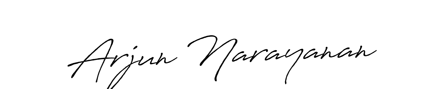 How to make Arjun Narayanan signature? Antro_Vectra_Bolder is a professional autograph style. Create handwritten signature for Arjun Narayanan name. Arjun Narayanan signature style 7 images and pictures png