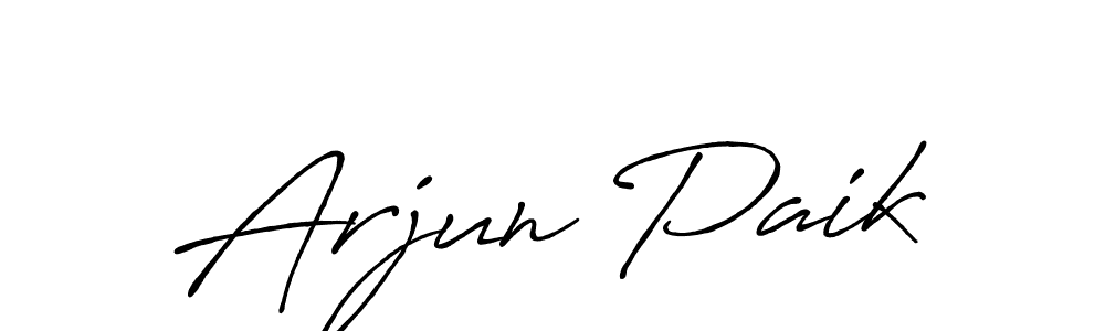 You should practise on your own different ways (Antro_Vectra_Bolder) to write your name (Arjun Paik) in signature. don't let someone else do it for you. Arjun Paik signature style 7 images and pictures png