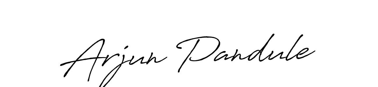 Make a beautiful signature design for name Arjun Pandule. Use this online signature maker to create a handwritten signature for free. Arjun Pandule signature style 7 images and pictures png