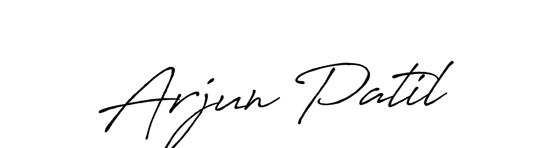 Also we have Arjun Patil name is the best signature style. Create professional handwritten signature collection using Antro_Vectra_Bolder autograph style. Arjun Patil signature style 7 images and pictures png