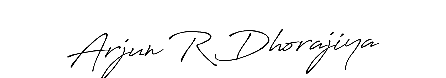 Also we have Arjun R Dhorajiya name is the best signature style. Create professional handwritten signature collection using Antro_Vectra_Bolder autograph style. Arjun R Dhorajiya signature style 7 images and pictures png